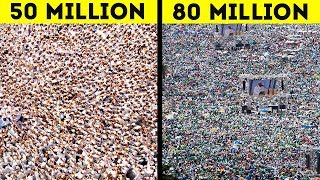 11 Largest Gatherings Of All Time [upl. by Pihc]