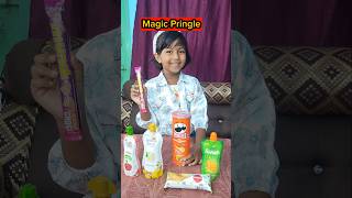 Magic💥Pringle🍟😱 shorts funnyvideo magic trishikarimpa [upl. by Yasdnyl]