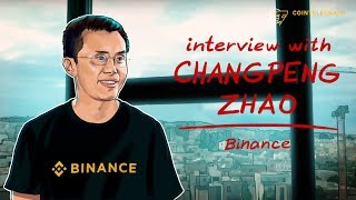 Interview with Binances Changpeng Zhao CZ [upl. by Donald]