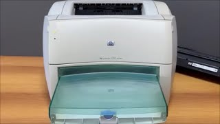 HP LaserJet 1000 Series Toner Replacement [upl. by Ayenet893]