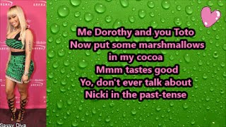 Nicki Minaj  quotOOOUUUquot Lyrics Pinkprint Freestyle [upl. by Denoting549]