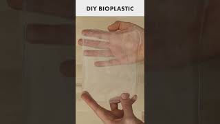 Homemade Bioplastic  potato starch recipe [upl. by Albert]