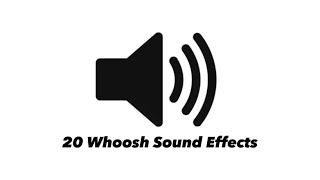 20 FREE CINEMATIC WHOOSH SOUND EFFECTS  High quality 4k Audios [upl. by Yvonne]