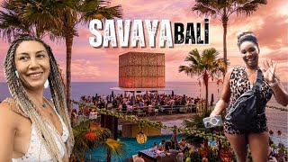 BALİnin EN ÜNLÜ Parti Mekanı SAVAYA  Uluwatu [upl. by Ecaroh894]