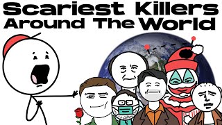 Scariest Serial Killers From Around The World [upl. by Abdu371]