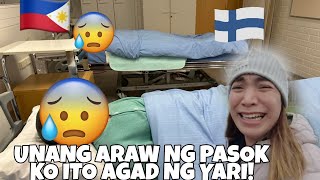 UNANG ARAW NG AKING SCHOOL ITO AGAD NG YARI GRABE ANG KABA KO😥PINAY LIFE IN FINLAND❤️🇵🇭 [upl. by Lawlor437]