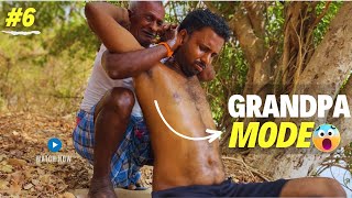 🔱Hogenakkal Old👨‍🦳 Man 💆‍♂️Massage  6  ASMR😴 GRANDPA  Love😘🍃 Natural massage trending [upl. by Xeno]