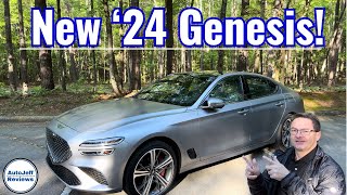 2024 Genesis G70 is LOADED Key Features Inside amp Out [upl. by Walters948]