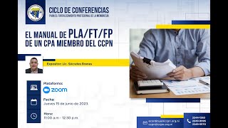 2 El Manual de PLAFTFP de un CPA miembro del CCPN [upl. by Leinaj]