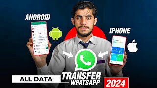 Transfer Whatsapp From Android To iPhone  Android Se iPhone Whatsapp Kaise Transfer Kare [upl. by Lehcer]