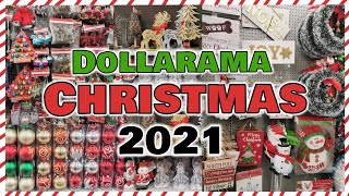 DOLLARAMA CHRISTMAS 2021DECORATING IDEASCHRISTMAS SHOP WITH ME [upl. by Bergwall]