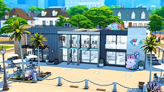 Magnolia Strip Mall 🛍️ \\ The Sims 4 Speed Build [upl. by Torbert453]