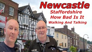 HOW BAD IS NEWCASTLE STAFFORDSHIRE WALKING AND TALKING [upl. by Bushweller133]