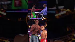 Abdullah Mason gets knockdown twice and got the KO win boxing combatsports abdullahmason [upl. by Alilak480]