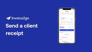 How to send a client receipt [upl. by Arze]