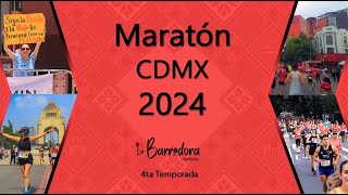 Maratón CDMX 2024  Termina el serial  El color los corredores las porras mira como se vivio [upl. by Ailegna]