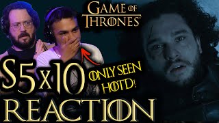 JON NO  Game of Thrones S5x10 Reaction A HotD Fans 1st Watch [upl. by Ethelred111]