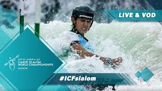 2019 ICF Canoe Slalom Junior amp U23 World Championships Krakow Poland  Jnr Final – C1m K1w [upl. by Devin]