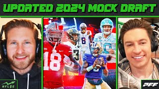 UPDATED 2024 MOCK DRAFT  NFL Stock Exchange [upl. by Ecniv]