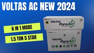 Voltas ac new model 2024  voltas ac unboxing  Voltas split ac [upl. by Gussi862]