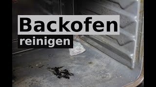 So wird dein verdreckter Backofen wieder strahlend sauber 😀 I Backofen richtig reinigen [upl. by Zendah]