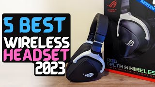 Best Wireless Gaming Headset of 2023  The 5 Best Wireless Headsets Review [upl. by Volney]