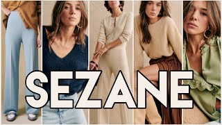 SEZANE Review TRYON Winter 2024  Sezane Haul [upl. by Iluj]