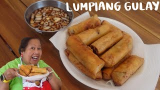 Lumpiang Gulay Recipe  Filipino Vegetable Eggroll  Home Cooking With Mama LuLu [upl. by Zennas]