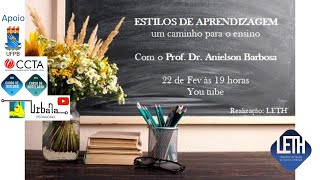 ESTILOS DE APRENDIZAGEM  um caminho para o ensino [upl. by Naired]