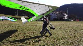 Scuola di deltaplano  Hang Gliding School 5 [upl. by Enytsirhc]