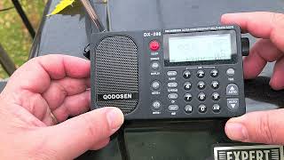 Qodosen DX286 portable receiver is truly amazing on the FM band discovering new stations every day [upl. by Kcirded]