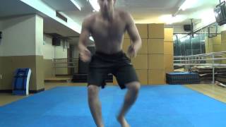 cheat 900 kick tutorial 720 kick taekwondo tutorial [upl. by Aneema]