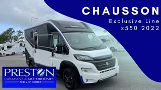 Chausson Exclusive Line X550 2022 [upl. by Refotsirhc]