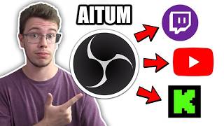 How To Multi Stream with OBS Studio Aitum Multistream Plugin [upl. by Aminta152]