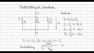 Grundlagen der Elektrotechnik  Parallelschaltung von Widerständen [upl. by Trellas292]