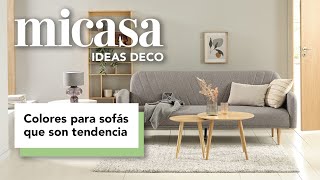 Colores para sofás que son tendencia en 2024  DecoraciónTV [upl. by Miranda]