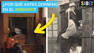 La extraña costumbre de dormir dentro de armarios en la Edad Media 🤔☝️ historia [upl. by Scrope]