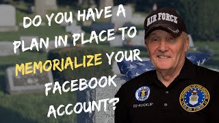 how to memorialize a facebook account as a legacy contact  Having a plan in place for what to do [upl. by Berlin]