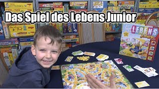 Das Spiel des Lebens Junior Hasbro  ab 5 Jahre  Teil 381  wirklich schon ab 5 Jahre [upl. by Saimon]