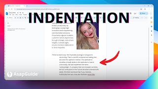 How to Indent Second Line in Google Docs [upl. by Aikal]