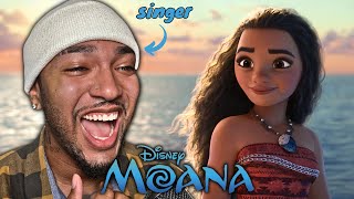 Disneys MOANA Singers First Time Watching  Movie Reaction [upl. by Ettebab]