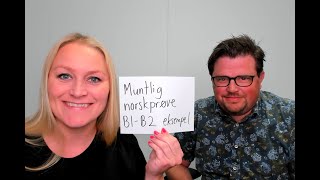 Video 990 Muntlig norskprøve B1B2 eksempel 1 Kandidat Stig tar prøven [upl. by Wilder]