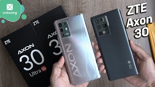 ZTE Axon 30  Unboxing en español [upl. by Sheeree]