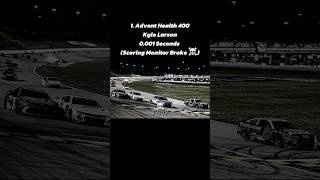 NASCAR Closest finishes of 2024 nascar fyp viralvideo shorts entertainment nascarpeak racing [upl. by Hgielrak]