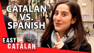 How Different Are Catalan and Spanish  Easy Catalan 40 [upl. by Yoral]