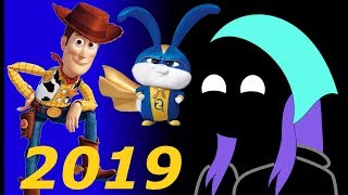 Reacting to 2019 Animated Trailers [upl. by Laenej33]