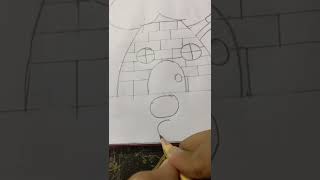 Fairy house drawing please like and subscribe fairyhouse fairy [upl. by Annaerdna]