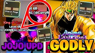 Puzzle Discovered DIO DIARY JOJO UPD GODLY DIO In Anime Last Stand [upl. by Giguere688]