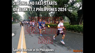 TOUGHEST DUATHLON IN ASIA TITAN 777 PHILIPPINES I SPORTS TOURISM IN THE PHILIPPINES I START LINE [upl. by Atteselrahc878]