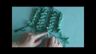 How To Hairpin Lace  Finishing Ends with Tassles Part 5 [upl. by Goodkin]